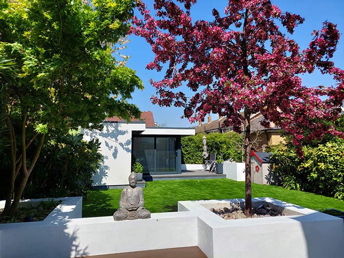 A large garden office in South London